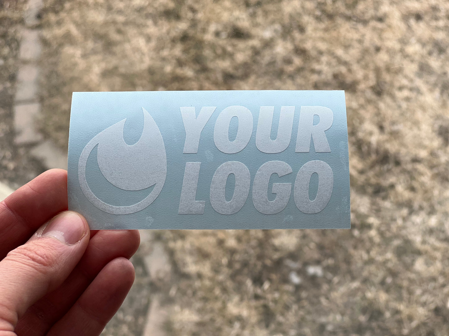 Custom Vinyl car sticker decal made in Canada