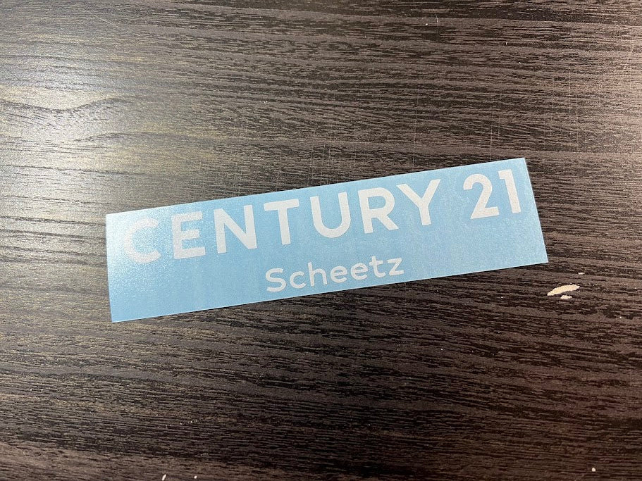 Custom Vinyl car sticker decal made in Canada