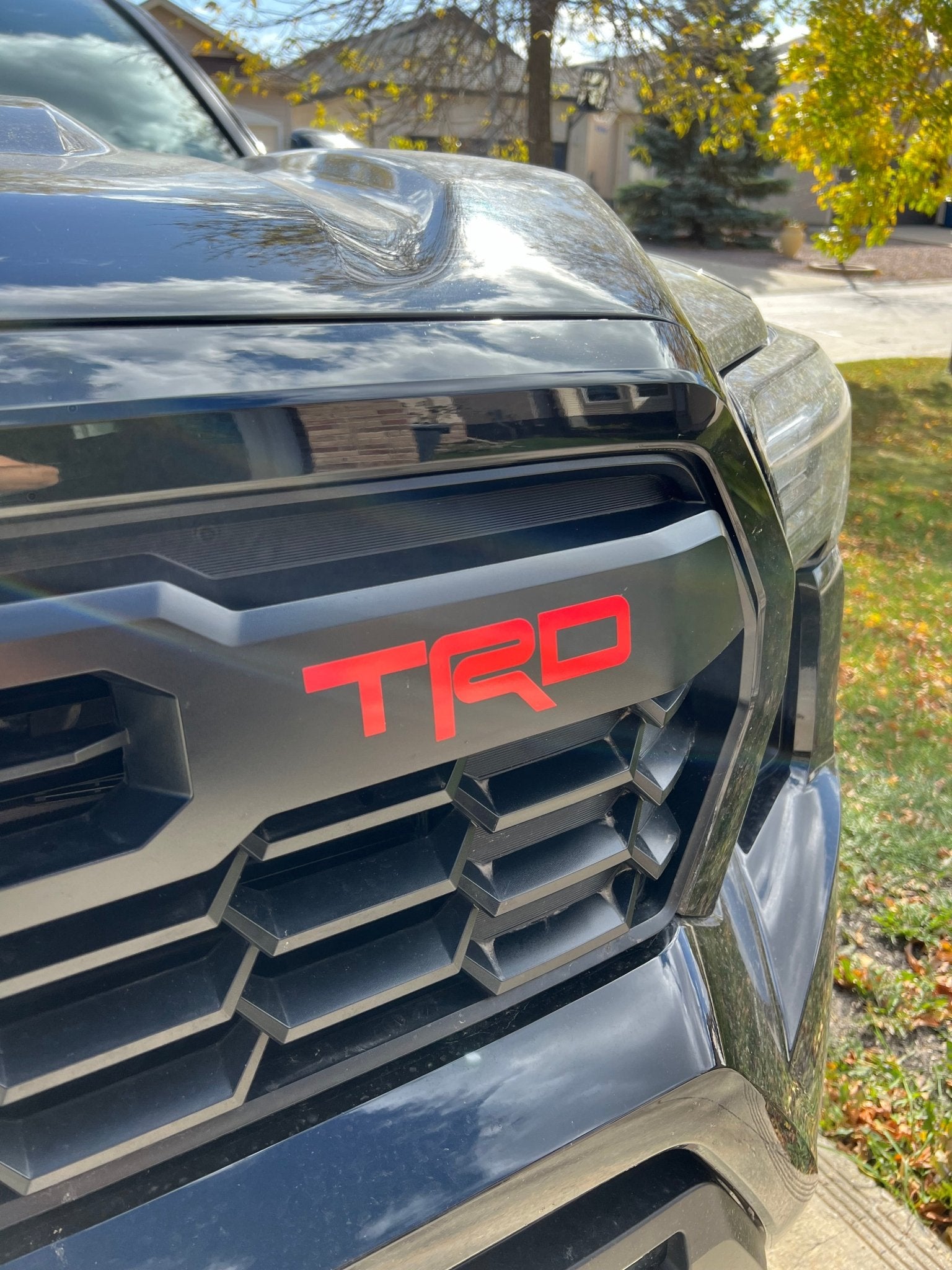 2024 Tacoma TRD Front Grille Decal Emblem - Madd Decals