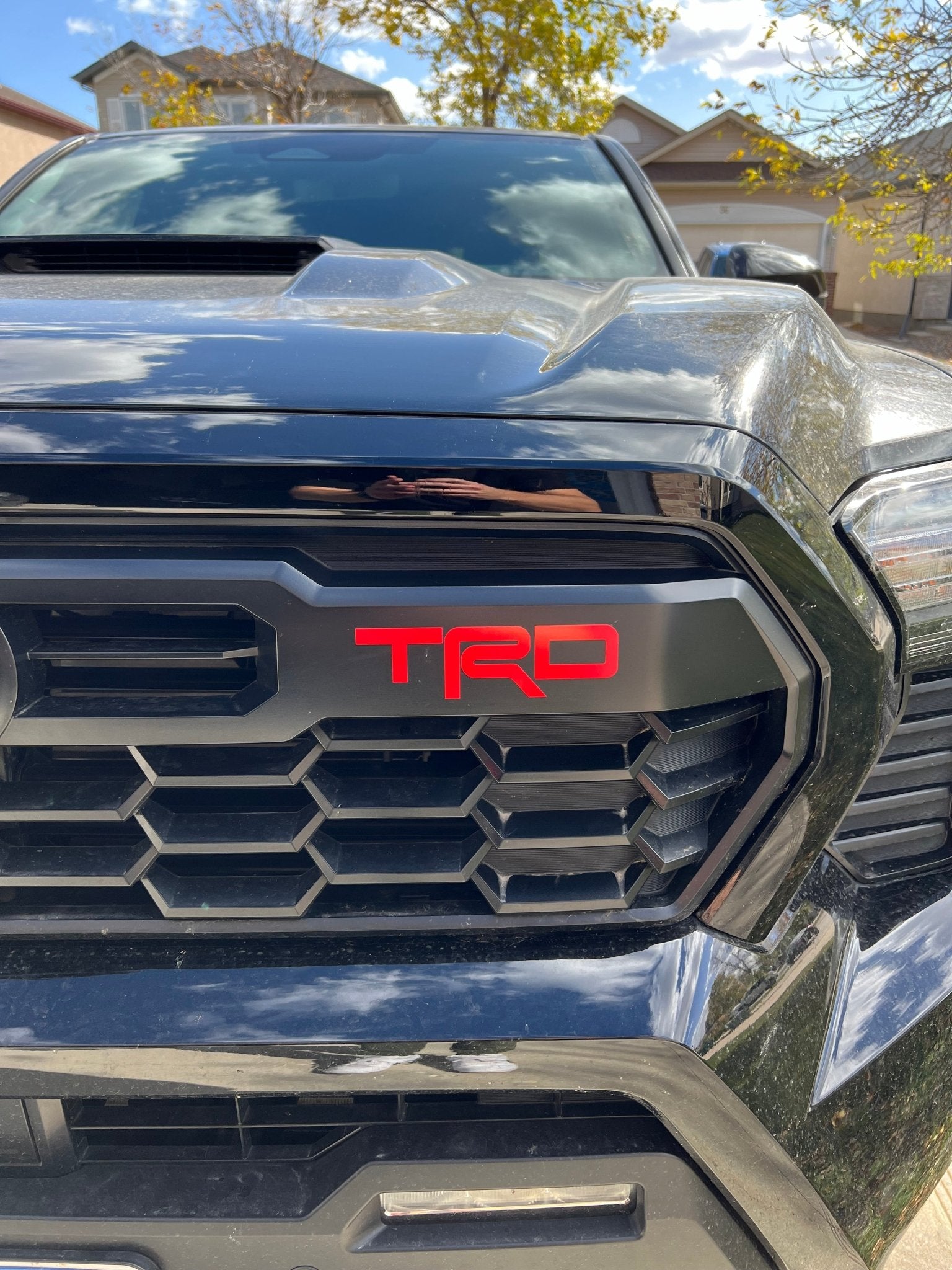 2024 Tacoma TRD Front Grille Decal Emblem - Madd Decals