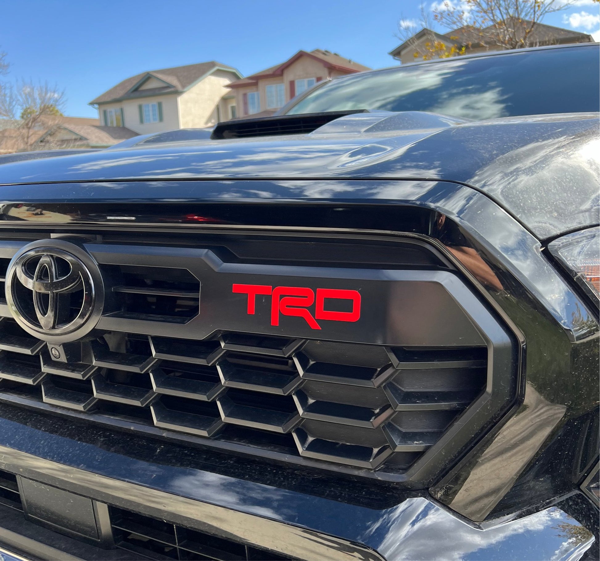 2024 Tacoma TRD Front Grille Decal Emblem - Madd Decals