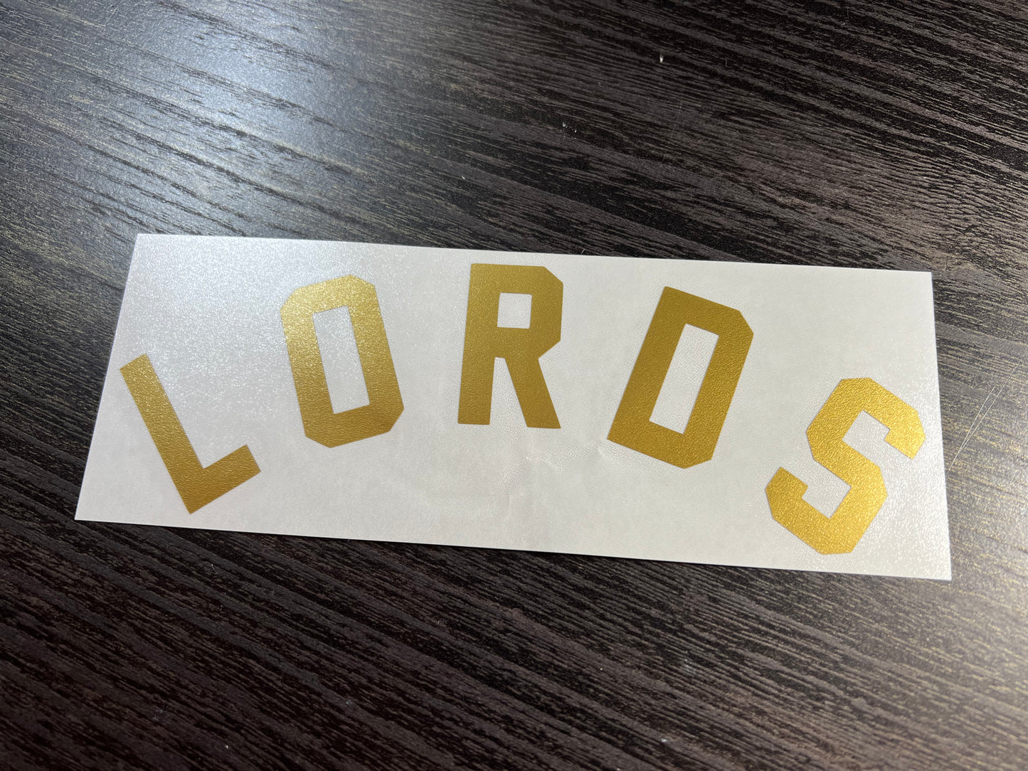 LORDS Arc Vinyl Decal