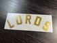 LORDS Arc Vinyl Decal