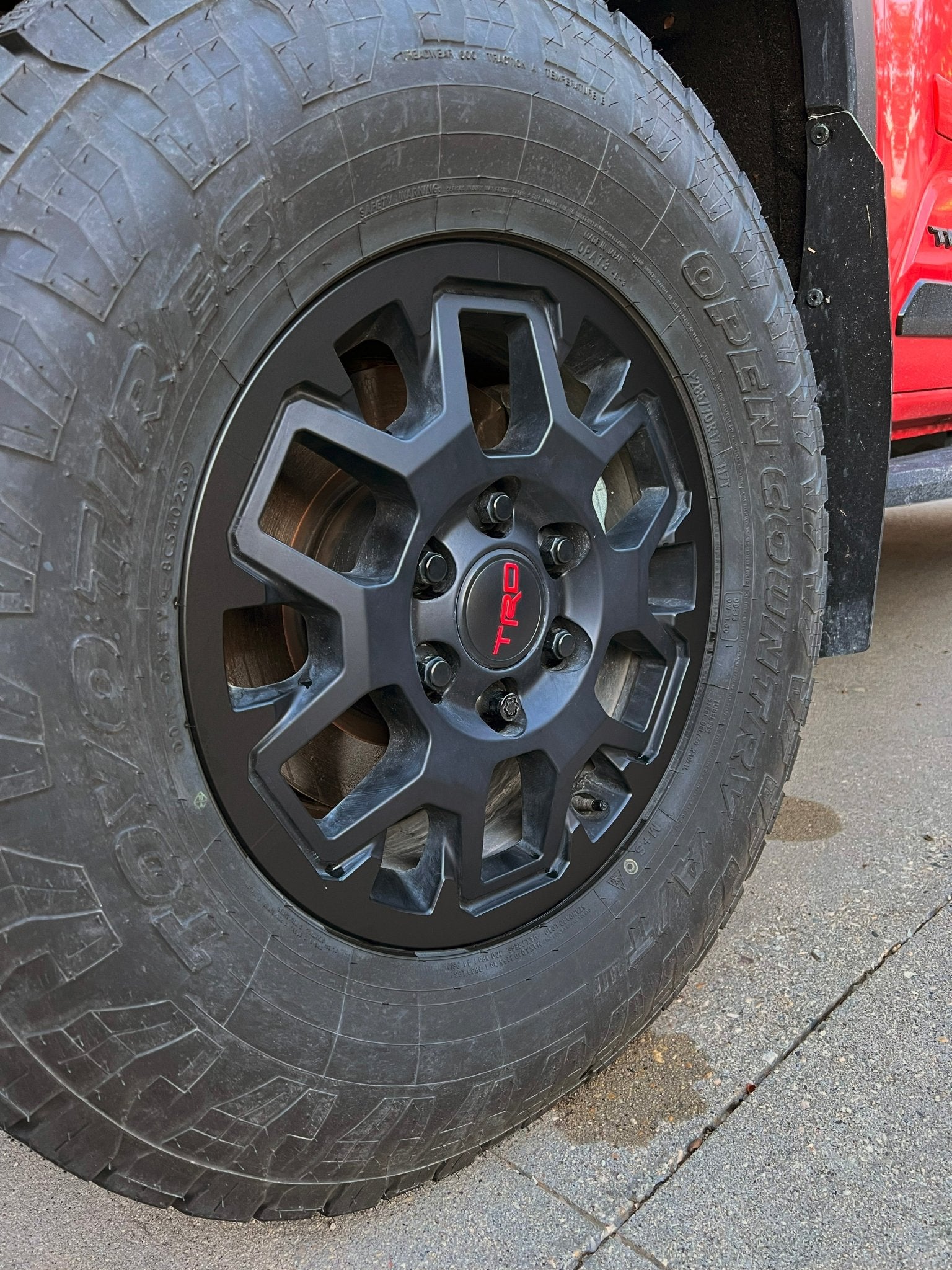 Blackout Wheel Overlays for 2024+ Toyota Tacoma TRD Off - Road 17" Wheels/Rims - Madd Decals