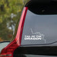Tail of the Dragon Car Decal Road Map Sticker