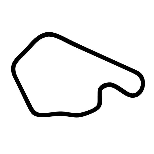 Lime Rock Park Track Decal Outline Sticker - Madd Decals