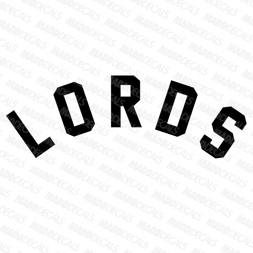 LORDS Arc Vinyl Decal - Madd Decals