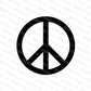 Peace Sign Decal - Madd Decals