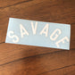 SAVAGE Arc Vinyl Decal - Madd Decals